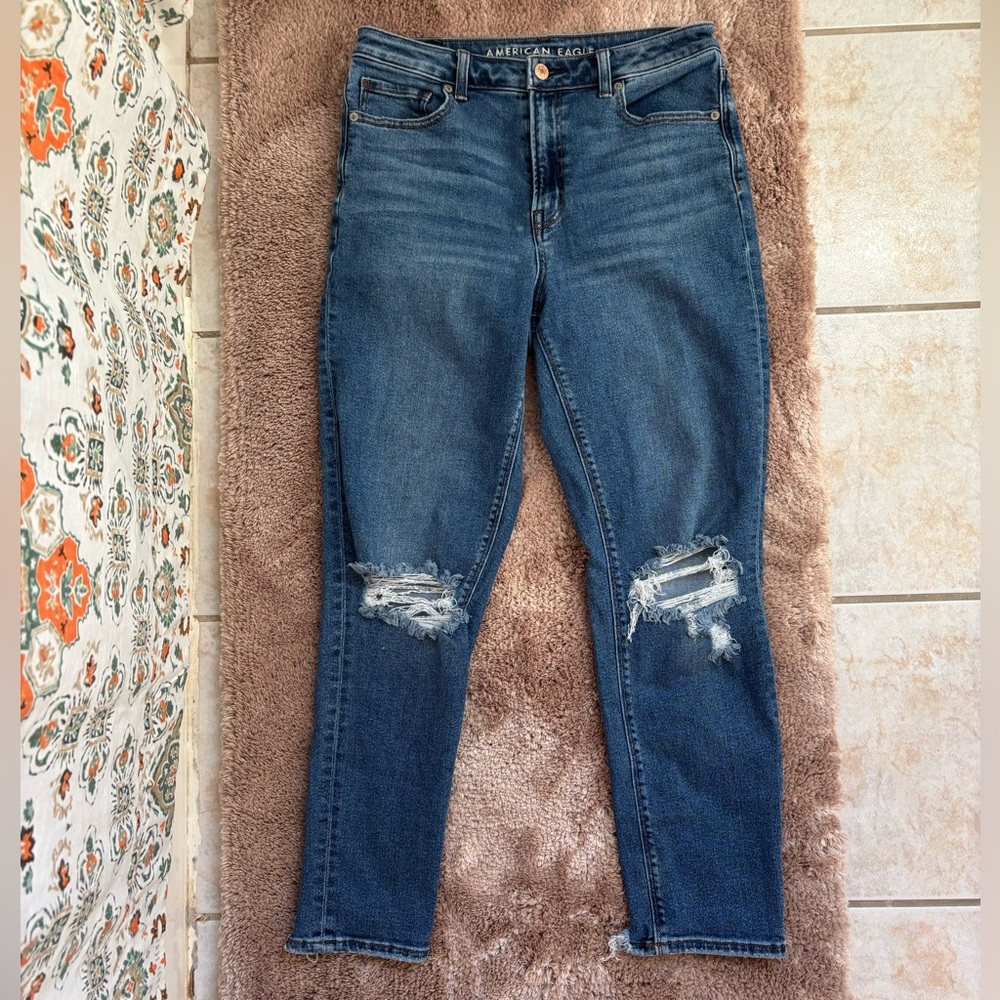 A&E Stretch Mom Jeans